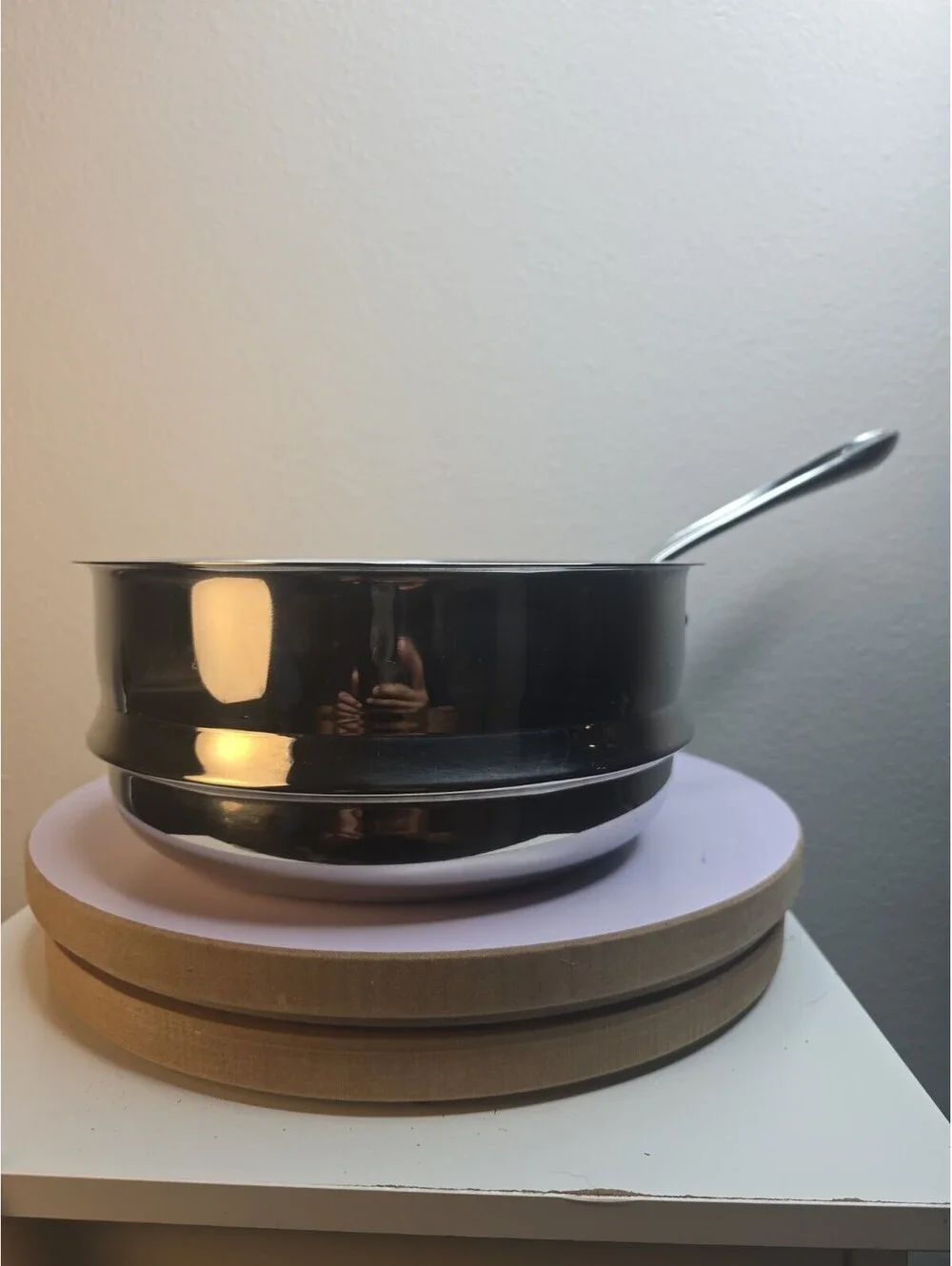All-Clad 8” Stainless Steel 3 Qt Steamer Strainer Insert